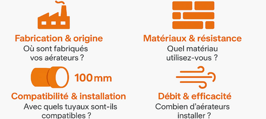 Vos questions fréquentes sur les aérateurs de vide sanitaire