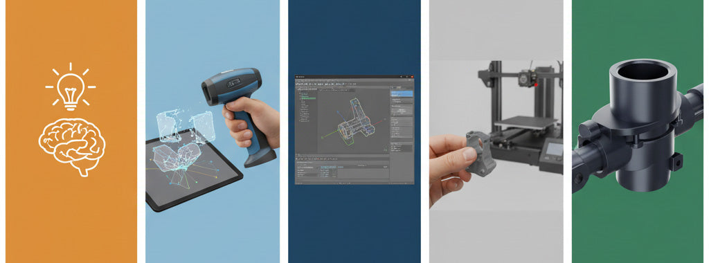 Votre Pièce 3D Sur-Mesure : Les 5 Étapes Clés de la Création chez 3DMatch