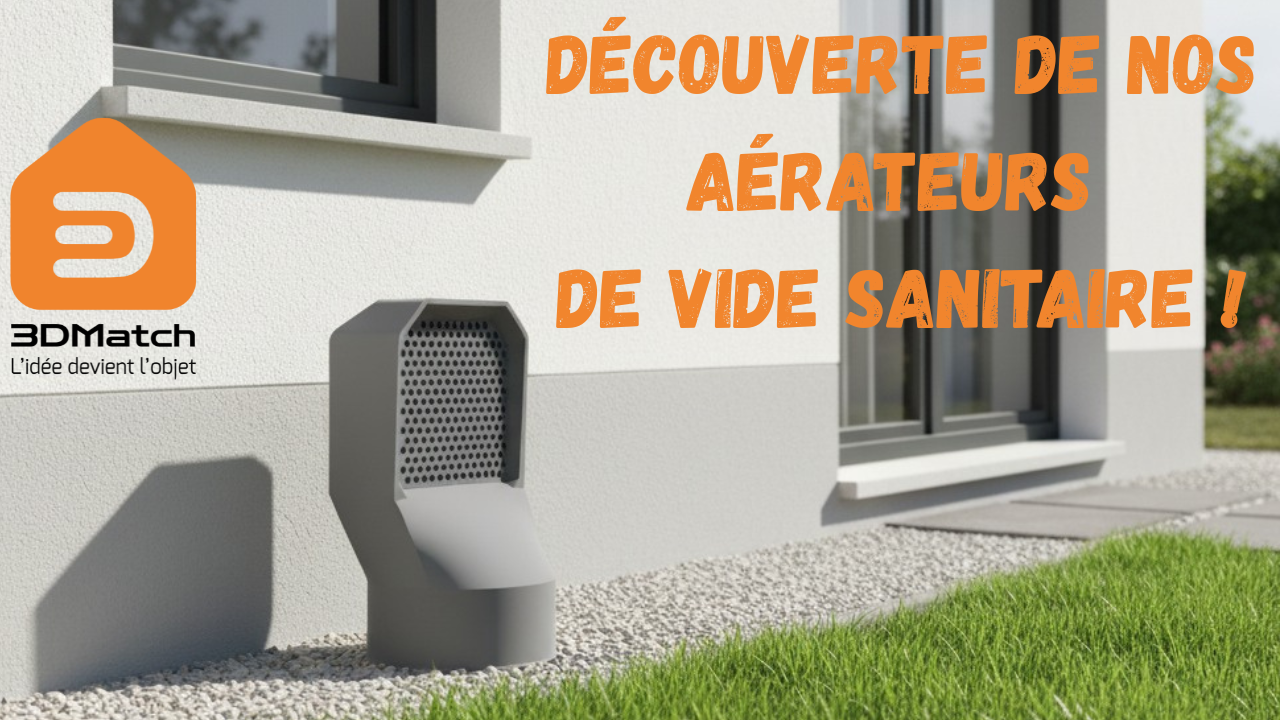 Charger la vidéo : Vidéo de présentation des aérateurs de vide sanitaire 3DMatch