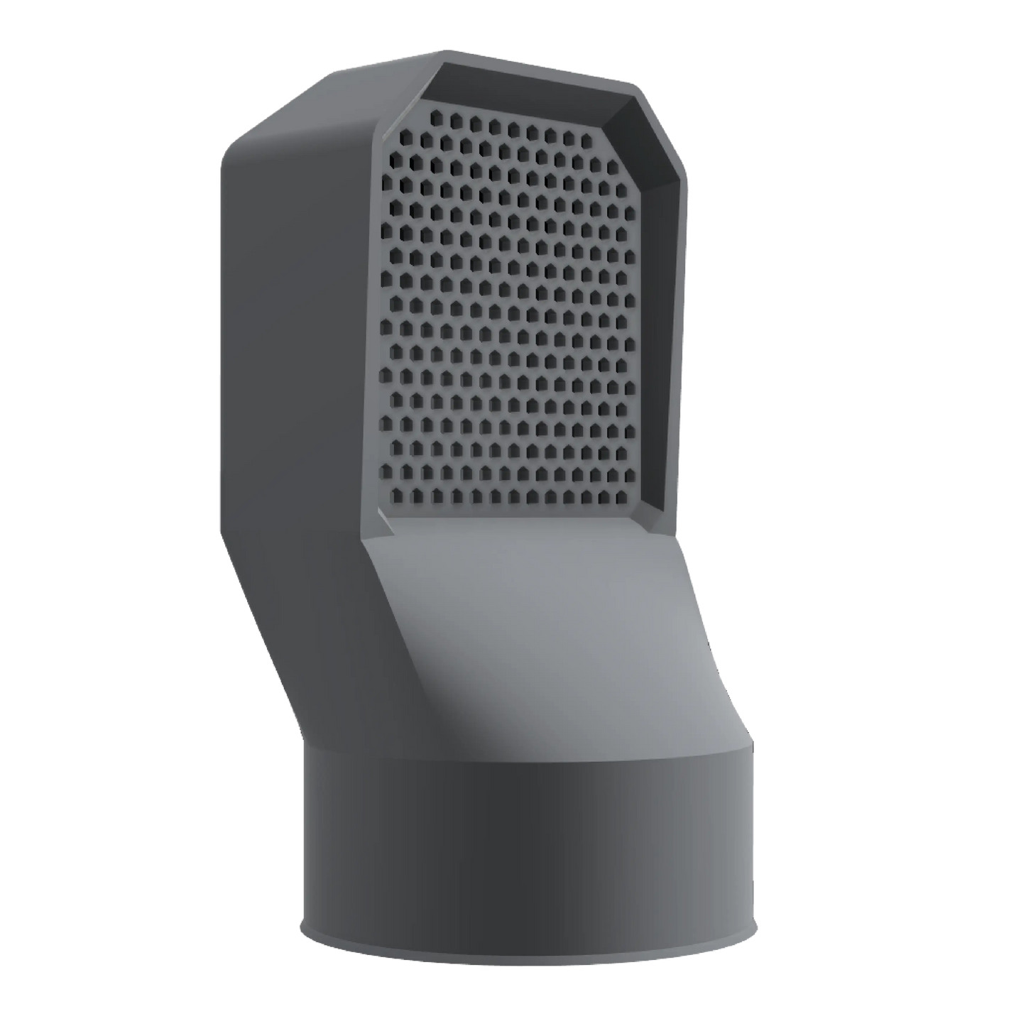 Grille d'aération gris anthracite pour vide sanitaire Ø 100 mm